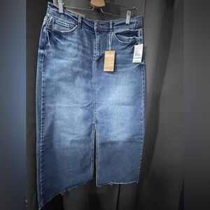 NWT Kensie Vintage Wash Women’s Jean Skirt